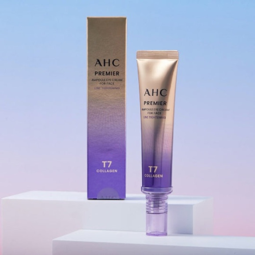 AHC T7 Collagen Premier Ampoule Eye Cream 40ml Wrinkle Firming K-Beauty